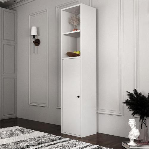 Ντουλάπι κουζίνας - μπάνιου Felix Flat Megapap χρώμα λευκό 33,6x30x160,8εκ.