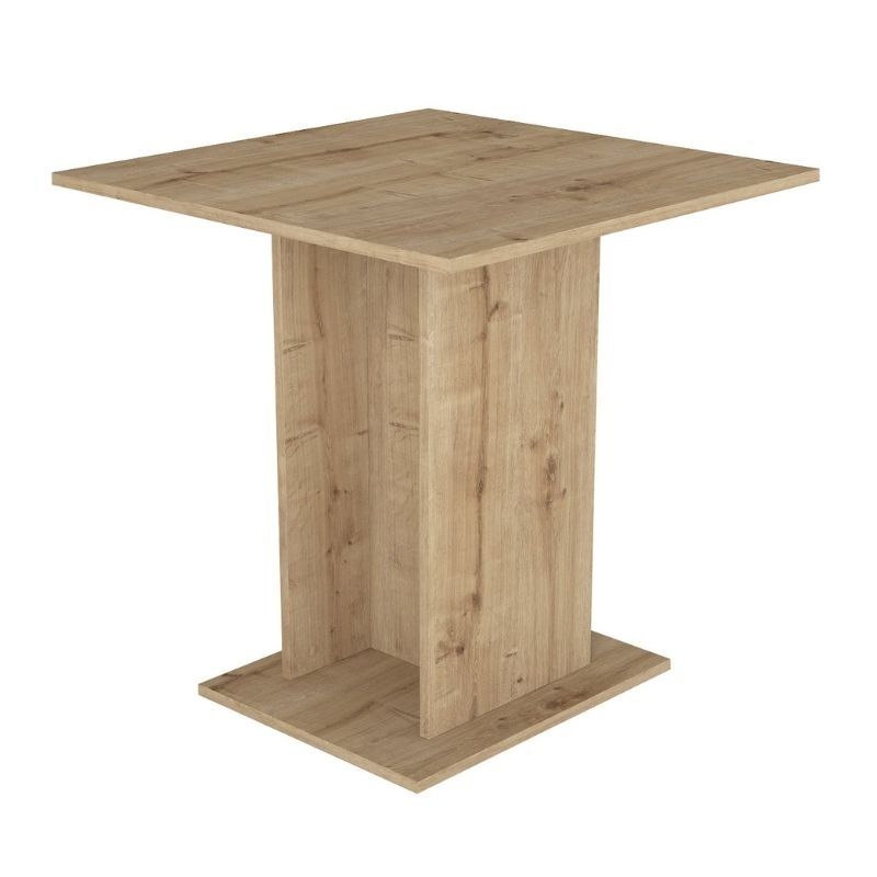 Σετ τραπεζαρία 5τμχ Allos - Rosa Megapap χρώμα sapphire oak - μαύρο/χρωμίου πόδι 75x75x77εκ. Σετ τραπεζαρία 5τμχ Allos - Rosa Megapap χρώμα sapphire oak - μαύρο/χρωμίου πόδι 75x75x77εκ.