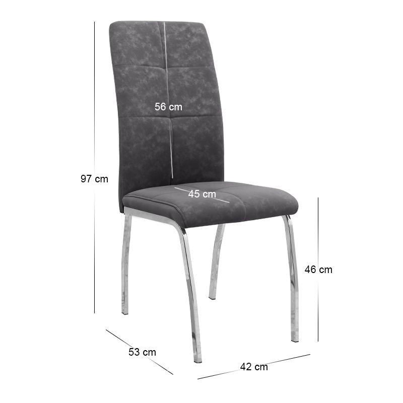 Σετ τραπεζαρία 5τμχ Darlen - Alma Megapap χρώμα sapphire oak - γκρι 125x72x74εκ. Σετ τραπεζαρία 5τμχ Darlen - Alma Megapap χρώμα sapphire oak - γκρι 125x72x74εκ.