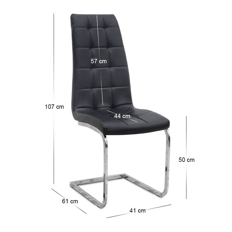 Σετ τραπεζαρία 5τμχ Darlen - Vela Megapap χρώμα λευκό - μαύρο 125x72x74εκ. Σετ τραπεζαρία 5τμχ Darlen - Vela Megapap χρώμα λευκό - μαύρο 125x72x74εκ.