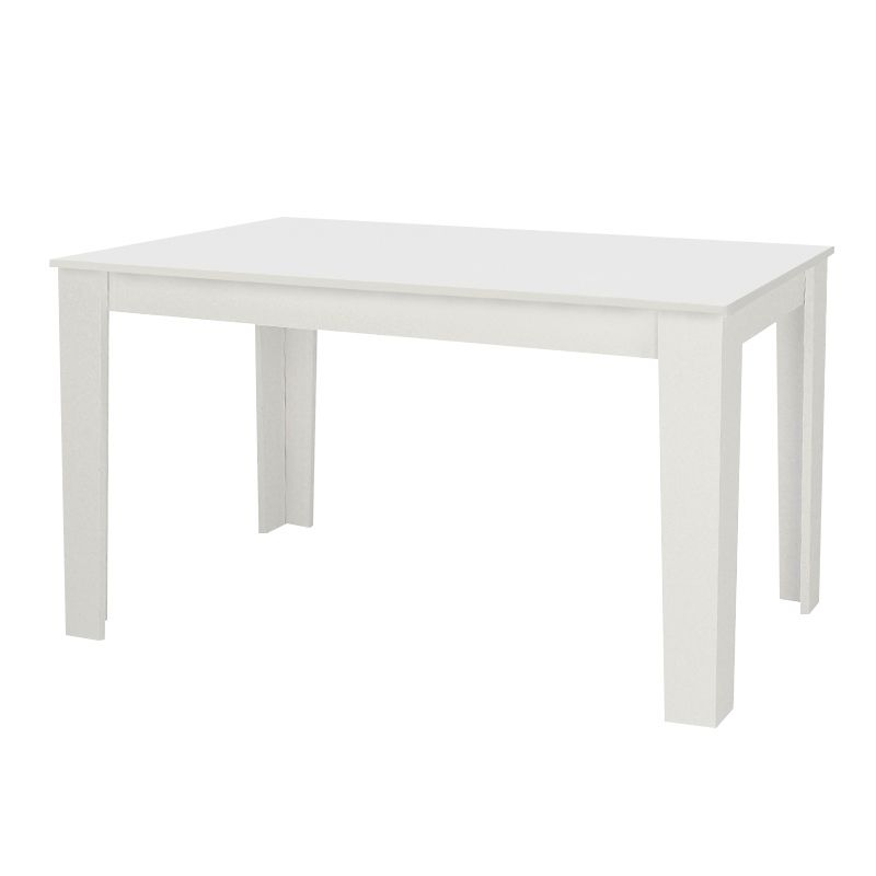 Σετ τραπεζαρία 5τμχ Darlen - Alma Megapap χρώμα λευκό - γκρι 125x72x74εκ. Σετ τραπεζαρία 5τμχ Darlen - Alma Megapap χρώμα λευκό - γκρι 125x72x74εκ.