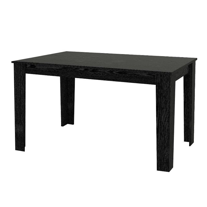 Σετ τραπεζαρία 5τμχ Darlen - Fina Megapap χρώμα sencron black - ανθρακί 125x72x74εκ. Σετ τραπεζαρία 5τμχ Darlen - Fina Megapap χρώμα sencron black - ανθρακί 125x72x74εκ.