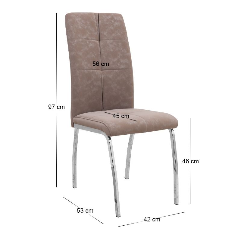 Σετ τραπεζαρία 5τμχ Darlen - Alma Megapap χρώμα sencron black - μπεζ 125x72x74εκ. Σετ τραπεζαρία 5τμχ Darlen - Alma Megapap χρώμα sencron black - μπεζ 125x72x74εκ.