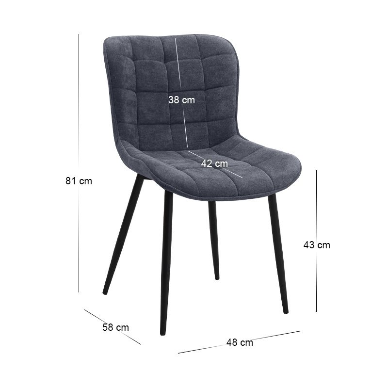 Σετ τραπεζαρία 5τμχ Darlen - Chiara Megapap χρώμα sencron black - ανθρακί 125x72x74εκ. Σετ τραπεζαρία 5τμχ Darlen - Chiara Megapap χρώμα sencron black - ανθρακί 125x72x74εκ.
