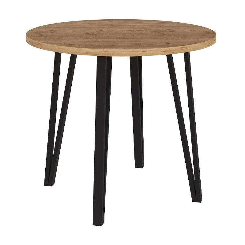 Σετ τραπεζαρία 5τμχ Xana - Nova Megapap χρώμα sepet oak - γκρι Ø90x77,5εκ. Σετ τραπεζαρία 5τμχ Xana - Nova Megapap χρώμα sepet oak - γκρι Ø90x77,5εκ.