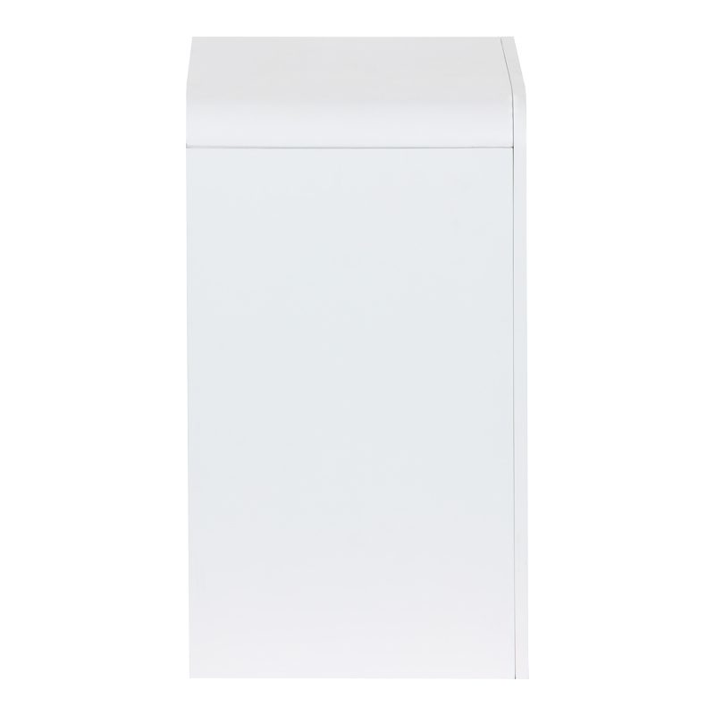 Κομοδίνο Zeplen pakoworld MDF σε λευκή απόχρωση 40x30x53εκ Κομοδίνο Zeplen pakoworld MDF σε λευκή απόχρωση 40x30x53εκ