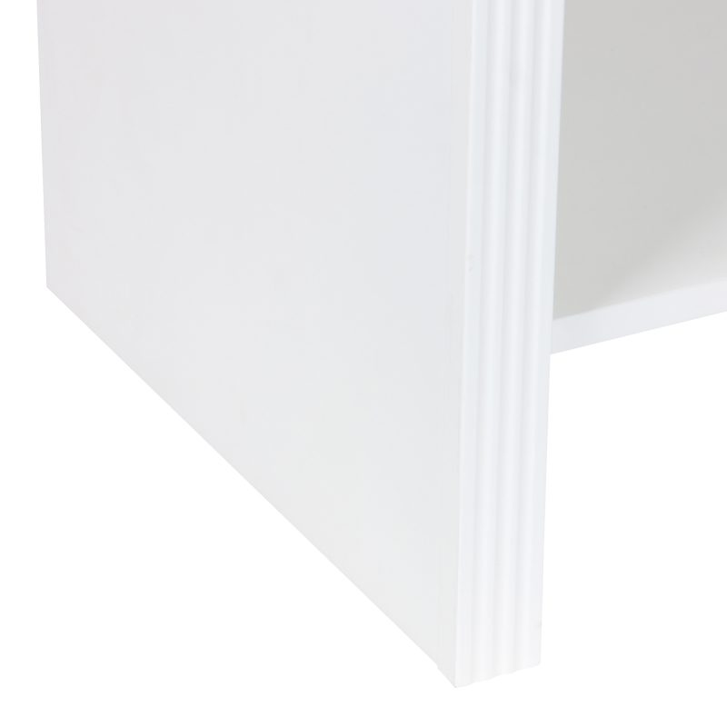 Κομοδίνο Zeplen pakoworld MDF σε λευκή απόχρωση 40x30x53εκ Κομοδίνο Zeplen pakoworld MDF σε λευκή απόχρωση 40x30x53εκ