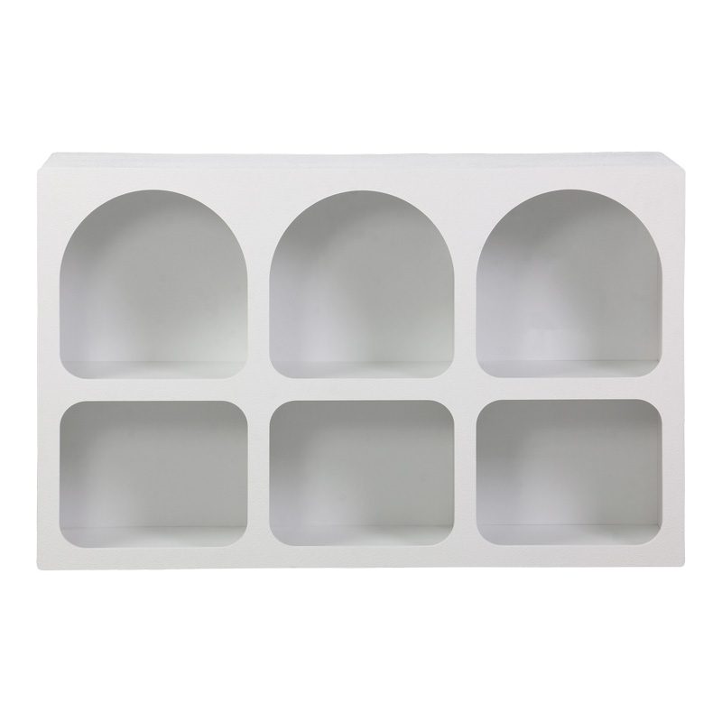 Μπουφές Emersi pakoworld με ράφια mdf σε λευκή απόχρωση 120x35x76εκ Μπουφές Emersi pakoworld με ράφια mdf σε λευκή απόχρωση 120x35x76εκ