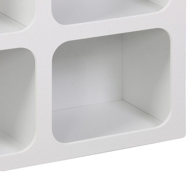 Μπουφές Emersi pakoworld με ράφια mdf σε λευκή απόχρωση 120x35x76εκ Μπουφές Emersi pakoworld με ράφια mdf σε λευκή απόχρωση 120x35x76εκ
