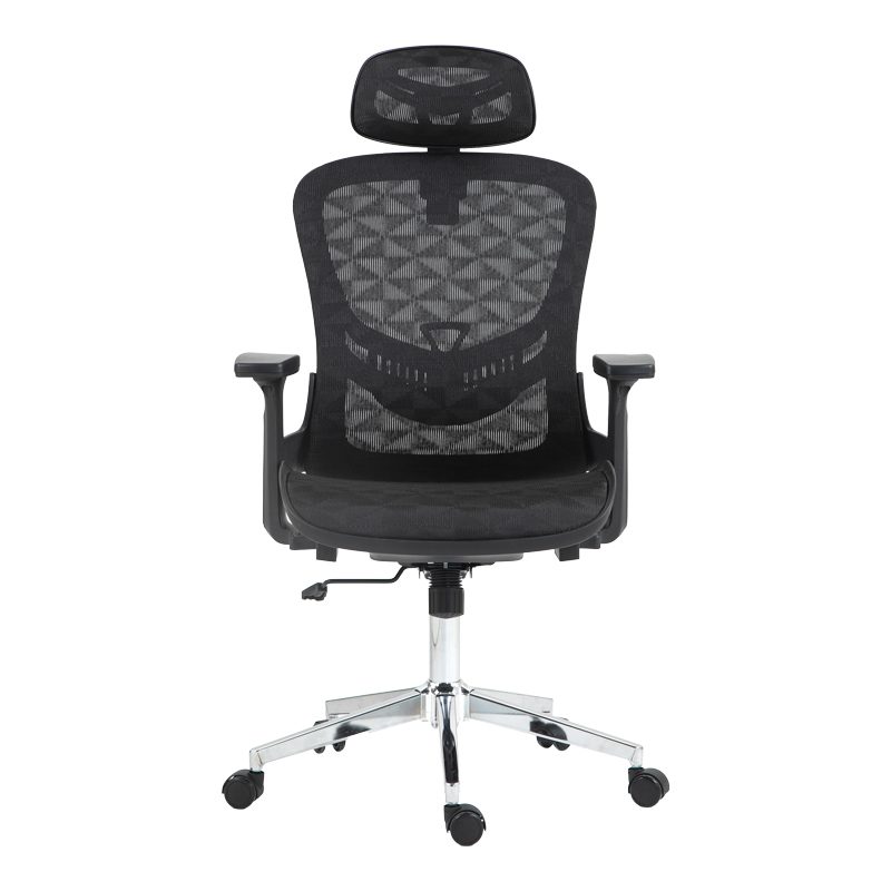 Καρέκλα γραφείου εργασίας Mergi pakoworld μαύρο mesh 62x63x120εκ Καρέκλα γραφείου εργασίας Mergi pakoworld μαύρο mesh 62x63x120εκ