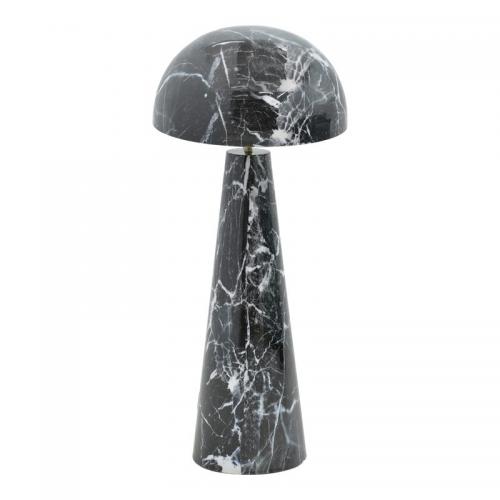 Φωτιστικό δαπέδου Flozer Inart Ε27 μπλε μαρμάρου μέταλλο Φ36.5x79εκ