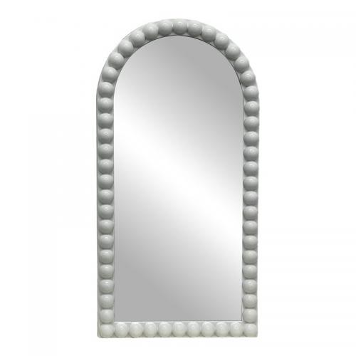 Καθρέπτης Pavloval Inart ασημί pp 42x81x3.5εκ