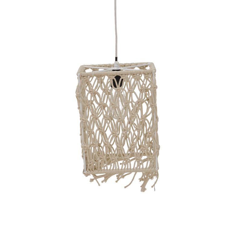 Φωτιστικό οροφής Maton Inart E27 φυσικό 30x22x110εκ Φωτιστικό οροφής Maton Inart E27 φυσικό 30x22x110εκ