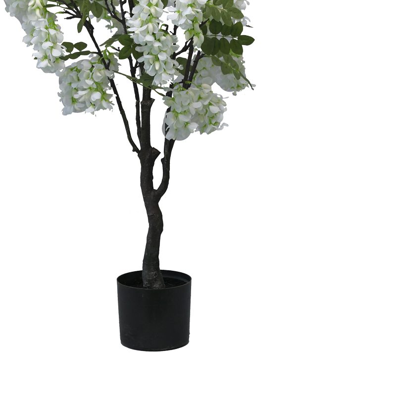 Διακοσμητικό φυτό Bean flowers σε γλάστρα Inart λευκό pp Υ125εκ Διακοσμητικό φυτό Bean flowers σε γλάστρα Inart λευκό pp Υ125εκ