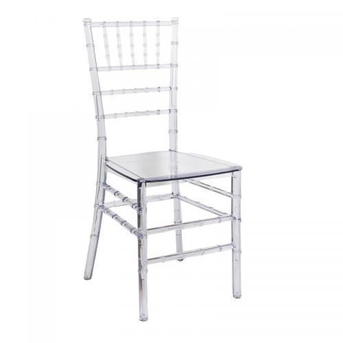 Καρέκλα Tiffany pakoworld διάφανο pc 38.5x46x88εκ