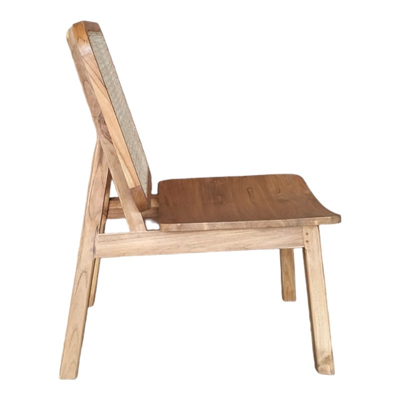 Καρέκλα Viborg pakoworld φυσικό teak ξύλο-φυσικό rattan 60x75x87εκ Καρέκλα Viborg pakoworld φυσικό teak ξύλο-φυσικό rattan 60x75x87εκ