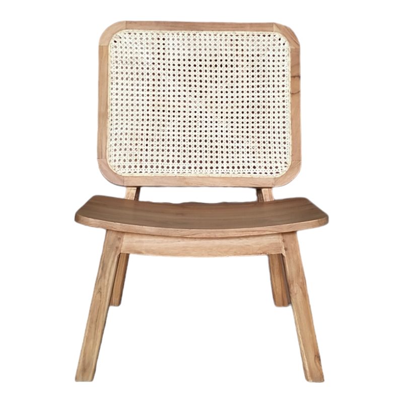 Καρέκλα Viborg pakoworld φυσικό teak ξύλο-φυσικό rattan 60x75x87εκ Καρέκλα Viborg pakoworld φυσικό teak ξύλο-φυσικό rattan 60x75x87εκ