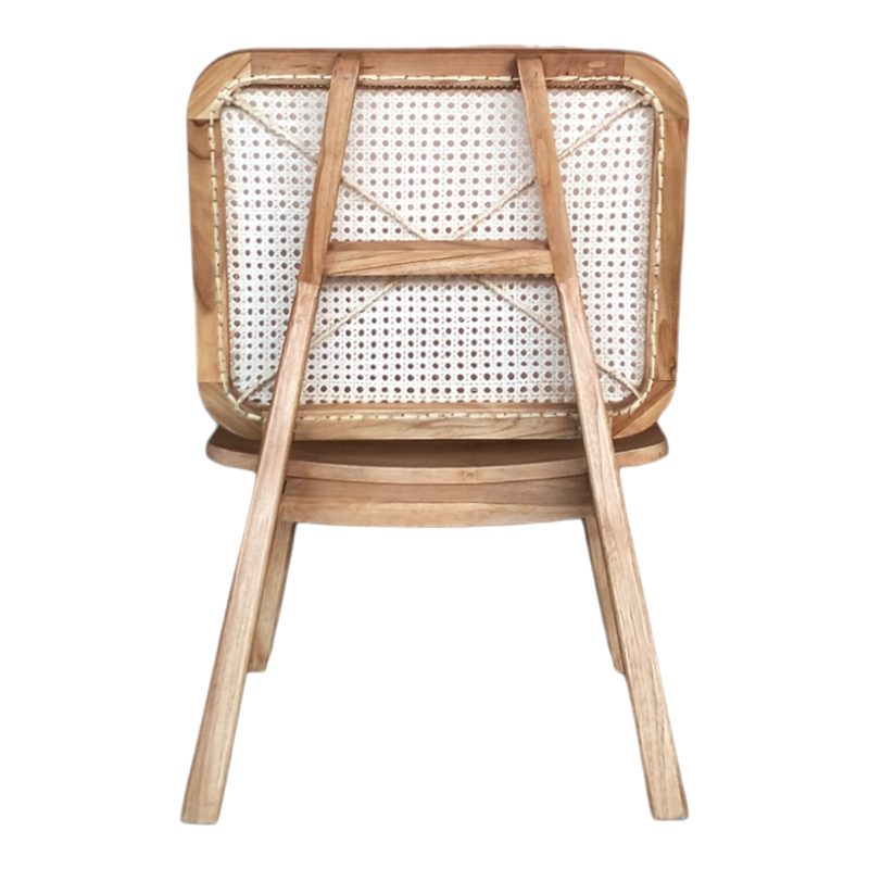 Καρέκλα Viborg pakoworld φυσικό teak ξύλο-φυσικό rattan 60x75x87εκ Καρέκλα Viborg pakoworld φυσικό teak ξύλο-φυσικό rattan 60x75x87εκ