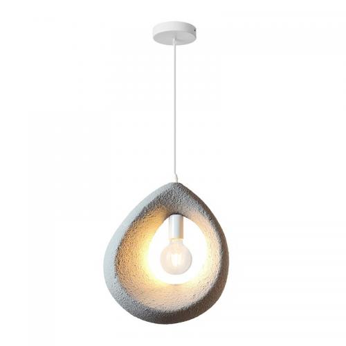 Φωτιστικό οροφής Ferclyn pakoworld E27 ps σε ανοιχτό γκρι 32x24x35εκ