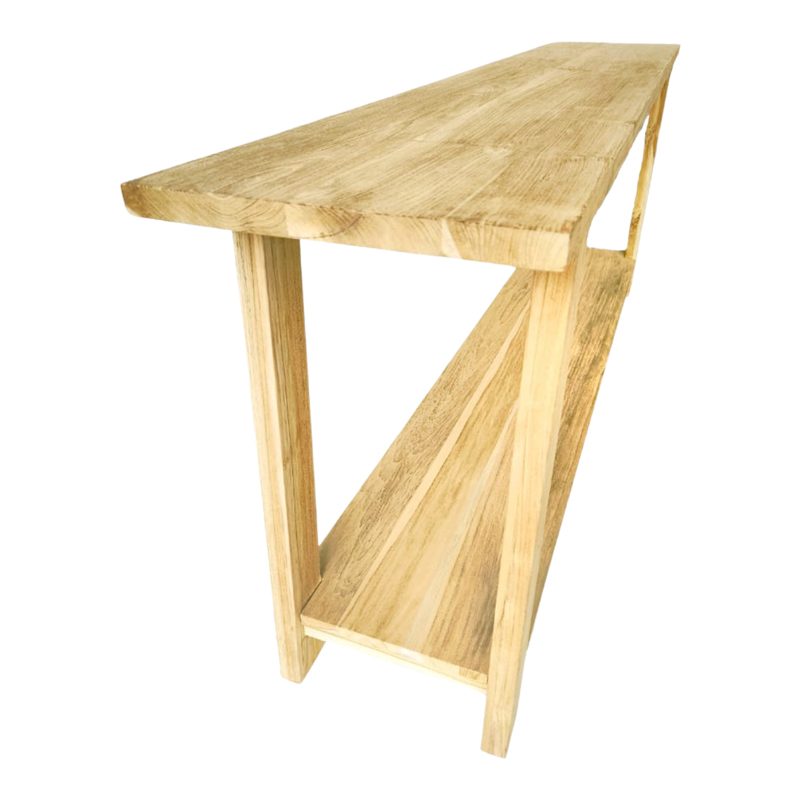 Κονσόλα Decoza pakoworld teak ξύλο σε φυσική απόχρωση 200x40x80εκ Κονσόλα Decoza pakoworld teak ξύλο σε φυσική απόχρωση 200x40x80εκ