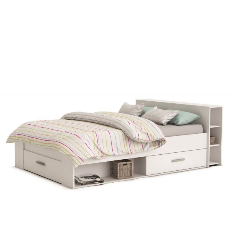 Κρεβάτι Robin - Λευκό-140x190