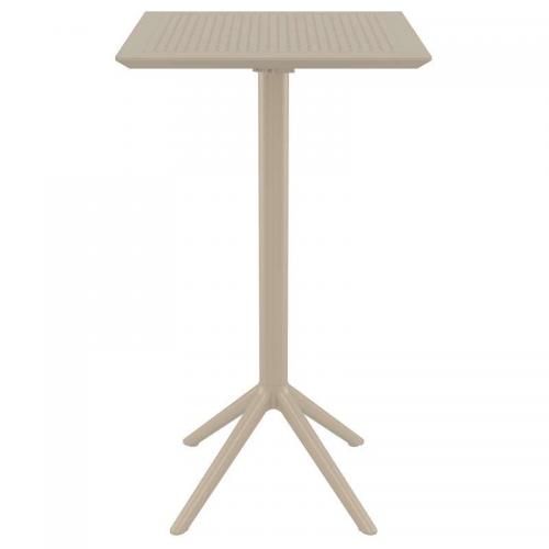SKY TAUPE BAR 60Χ60Χ108εκ.ΠΤΥΣ/ΝΟ ΤΡΑΠ. ΠΟΛ/ΝΙΟΥ