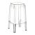 FOX 65εκ.(Σ2)ΣΚΑΜΠΟ CLEAR TRANSP. 36X36X65εκ.