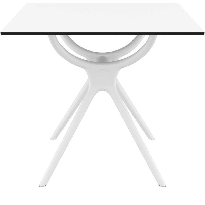 AIR ΤΡΑΠΕΖΙ 80Χ80Χ74εκ. WHITE LAMINATE 12mm AIR ΤΡΑΠΕΖΙ 80Χ80Χ74εκ. WHITE LAMINATE 12mm