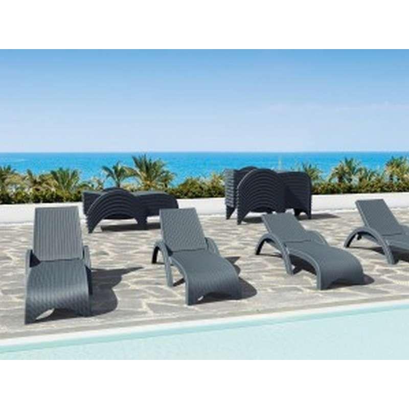 FIJI ΞΑΠΛΩΣΤΡΑ DARK GREY ΠΟΛ/ΝΙΟΥ 73Χ187Χ44εκ. FIJI ΞΑΠΛΩΣΤΡΑ DARK GREY ΠΟΛ/ΝΙΟΥ 73Χ187Χ44εκ.