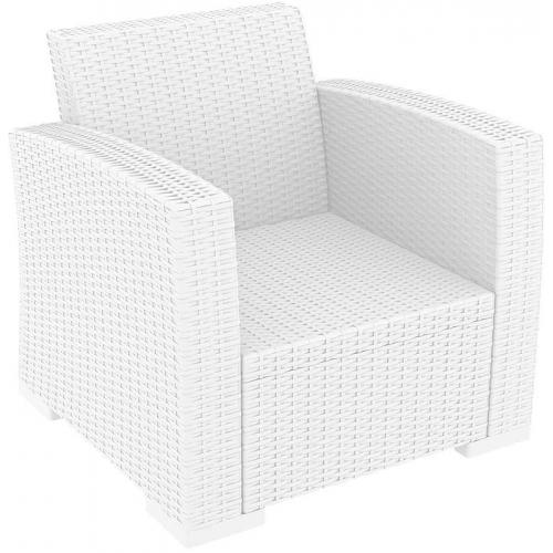 MONACO WHITE ΠΟΛΥΘΡΟΝΑ ΠΟΛ/ΝΙΟΥ 82X79X79εκ.