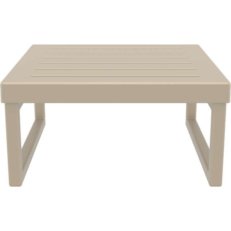 MYKONOS ΤΡΑΠΕΖΙ TAUPE 65X65X33εκ. ΠΟΛ/ΝΙΟΥ MYKONOS ΤΡΑΠΕΖΙ TAUPE 65X65X33εκ. ΠΟΛ/ΝΙΟΥ