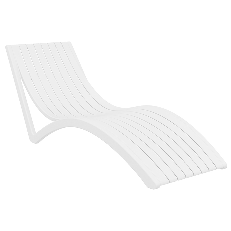 SLIM ΞΑΠΛΩΣΤΡΑ WHITE ΠΟΛ/ΝΙΟΥ 180X72X70εκ. SLIM ΞΑΠΛΩΣΤΡΑ WHITE ΠΟΛ/ΝΙΟΥ 180X72X70εκ.