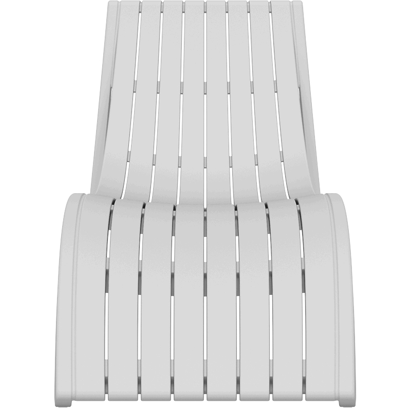 SLIM ΞΑΠΛΩΣΤΡΑ WHITE ΠΟΛ/ΝΙΟΥ 180X72X70εκ. SLIM ΞΑΠΛΩΣΤΡΑ WHITE ΠΟΛ/ΝΙΟΥ 180X72X70εκ.