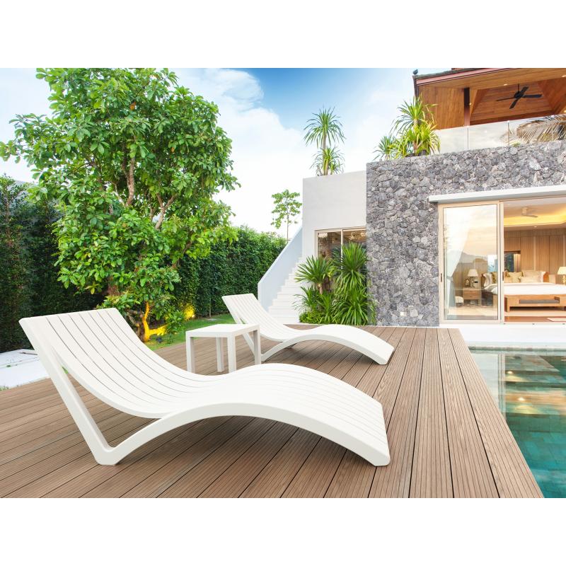 SLIM ΞΑΠΛΩΣΤΡΑ WHITE ΠΟΛ/ΝΙΟΥ 180X72X70εκ. SLIM ΞΑΠΛΩΣΤΡΑ WHITE ΠΟΛ/ΝΙΟΥ 180X72X70εκ.