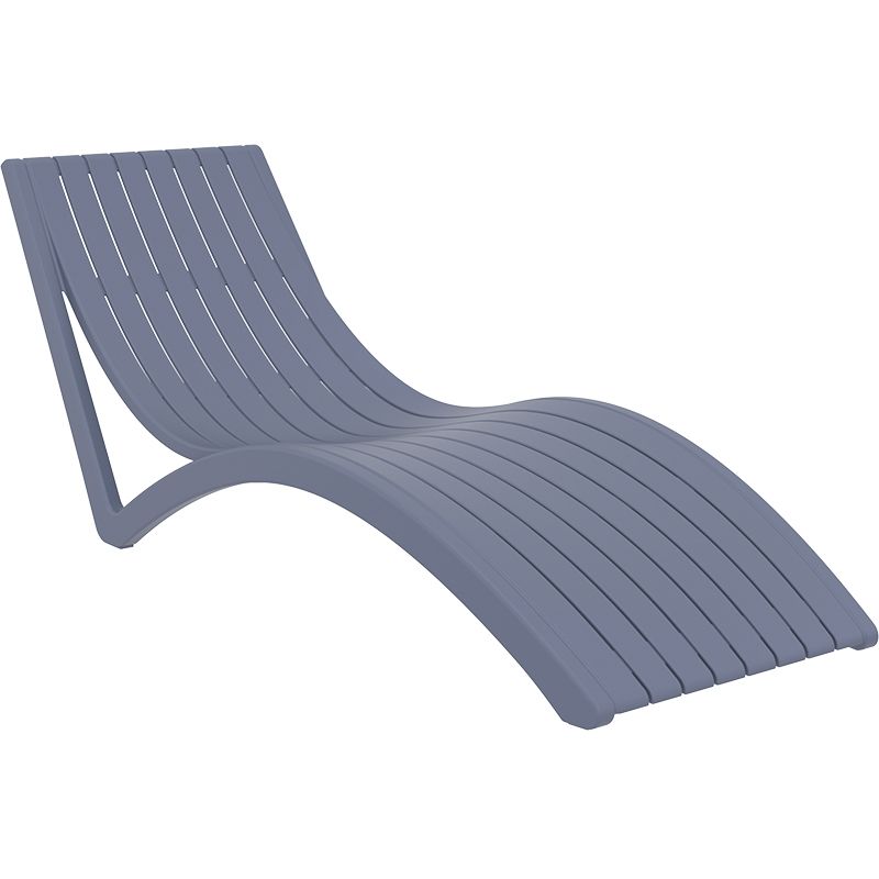 SLIM ΞΑΠΛΩΣΤΡΑ DARK GREY ΠΟΛ/ΝΙΟΥ 180X72X70εκ. SLIM ΞΑΠΛΩΣΤΡΑ DARK GREY ΠΟΛ/ΝΙΟΥ 180X72X70εκ.