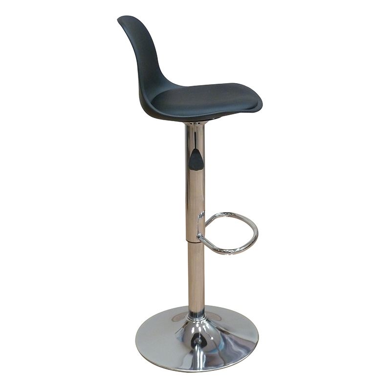Σκαμπό Μπάρ 2τμχ Bar92 Black Pu/Pp 37x33x102εκ. Σκαμπό Μπάρ 2τμχ Bar92 Black Pu/Pp 37x33x102εκ.