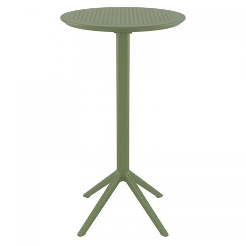 SKY OLIVE GREEN BAR Φ60Χ108εκ.ΠΤΥΣ/ΝΟ ΤΡΑΠ. ΠΟΛ/ΝΙΟΥ