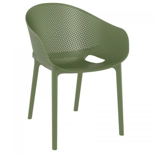 SKY PRO OLIVE GREEN ΠΟΛΥΘΡΟΝΑ ΠΟΛ/ΝΙΟΥ 54X60X81εκ.