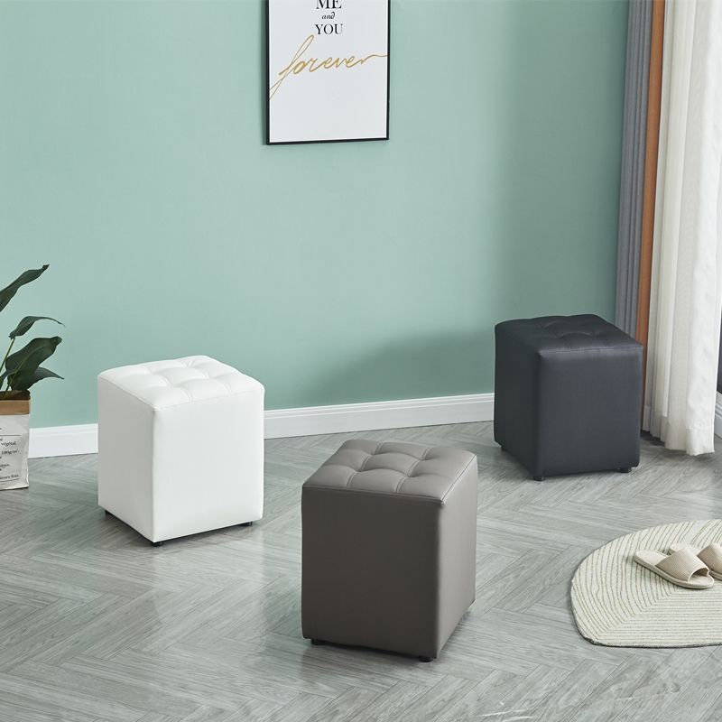 CUBE BLACK PU ΣΚΑΜΠΟ 35X35X42εκ. CUBE BLACK PU ΣΚΑΜΠΟ 35X35X42εκ.