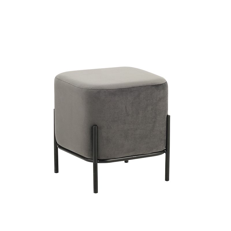 BELLA/S ΣΚΑΜΠΟ GREY VELVET ΥΦΑΣΜΑ 36X36Χ38εκ. BELLA/S ΣΚΑΜΠΟ GREY VELVET ΥΦΑΣΜΑ 36X36Χ38εκ.