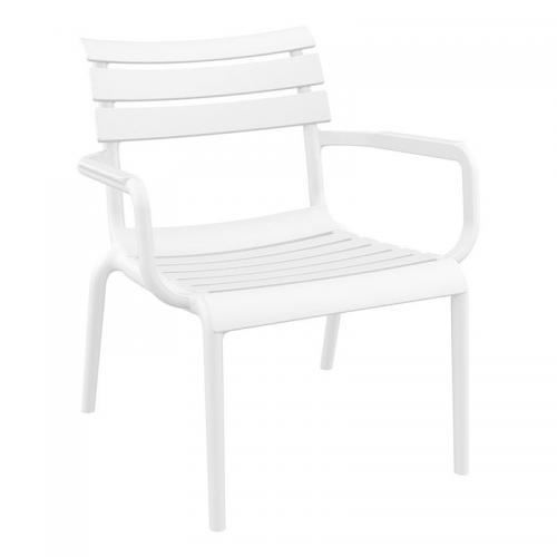 PARIS LOUNGE WHITE ΠΟΛ/ΝΑ ΠΟΛ/ΝΙΟΥ 68X70X76εκ.
