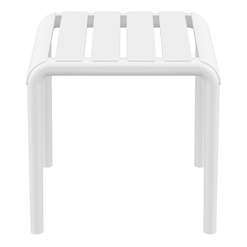 PARIS WHITE ΤΡΑΠΕΖΙ 42X41X40εκ. ΠΟΛ/ΝΙΟΥ