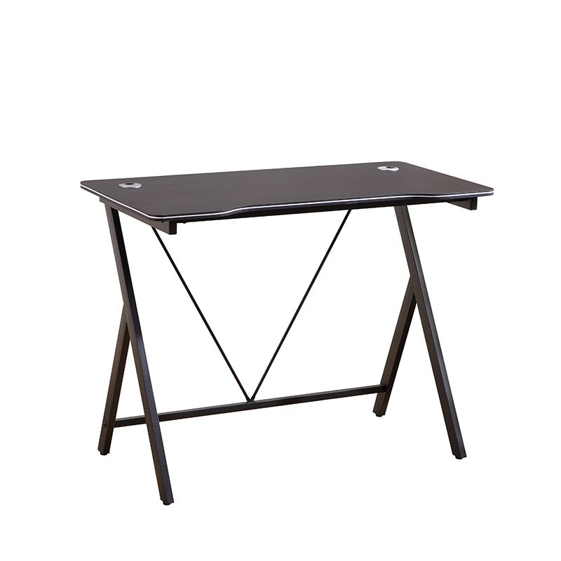 ΓΡΑΦΕΙΟ 100X50X75εκ.ΜΑΥΡΟ MDF/ΜΑΥΡΟ ΜΕΤΑΛΛΙΚΟ ΓΡΑΦΕΙΟ 100X50X75εκ.ΜΑΥΡΟ MDF/ΜΑΥΡΟ ΜΕΤΑΛΛΙΚΟ