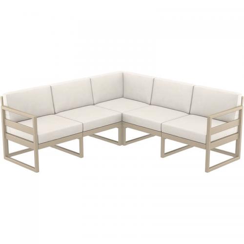 MYKONOS ΜΑΞΙΛΑΡΙ ΓΩΝΙΑΣ BEIGE (1ΤΕΜ) 58Χ16Χ35εκ.