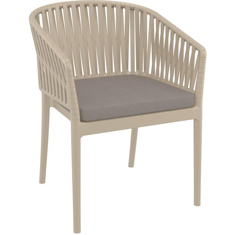 PORTOFINO ΜΑΞΙΛΑΡΙ ΚΑΘΙΣΜΑΤΟΣ LIGHT BROWN 48X50X5εκ. PORTOFINO ΜΑΞΙΛΑΡΙ ΚΑΘΙΣΜΑΤΟΣ LIGHT BROWN 48X50X5εκ.