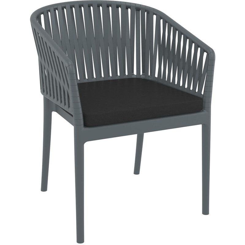 PORTOFINO ΜΑΞΙΛΑΡΙ ΚΑΘΙΣΜΑΤΟΣ BLACK 48X50X5εκ. PORTOFINO ΜΑΞΙΛΑΡΙ ΚΑΘΙΣΜΑΤΟΣ BLACK 48X50X5εκ.