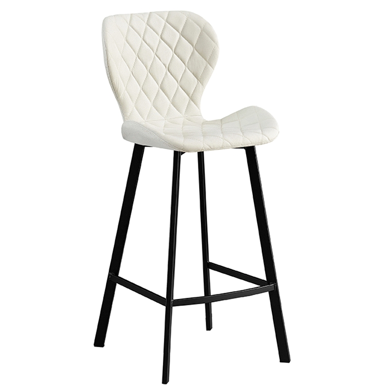 Σκαμπό Μπάρ 2τμχ Martin 73εκ. Off White Ύφασμα 45x49x73-106εκ. Σκαμπό Μπάρ 2τμχ Martin 73εκ. Off White Ύφασμα 45x49x73-106εκ.