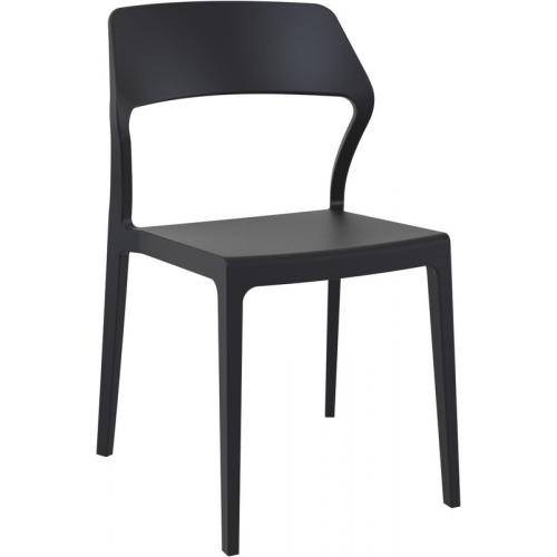 SNOW BLACK ΚΑΡΕΚΛΑ ΠΟΛ/ΝΙΟΥ 52X56X83εκ.