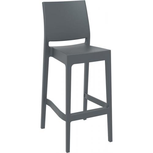MAYA 75εκ. ΣΚΑΜΠΟ DARK GREY ΠΟΛ/ΝΙΟΥ 45Χ51Χ108εκ.