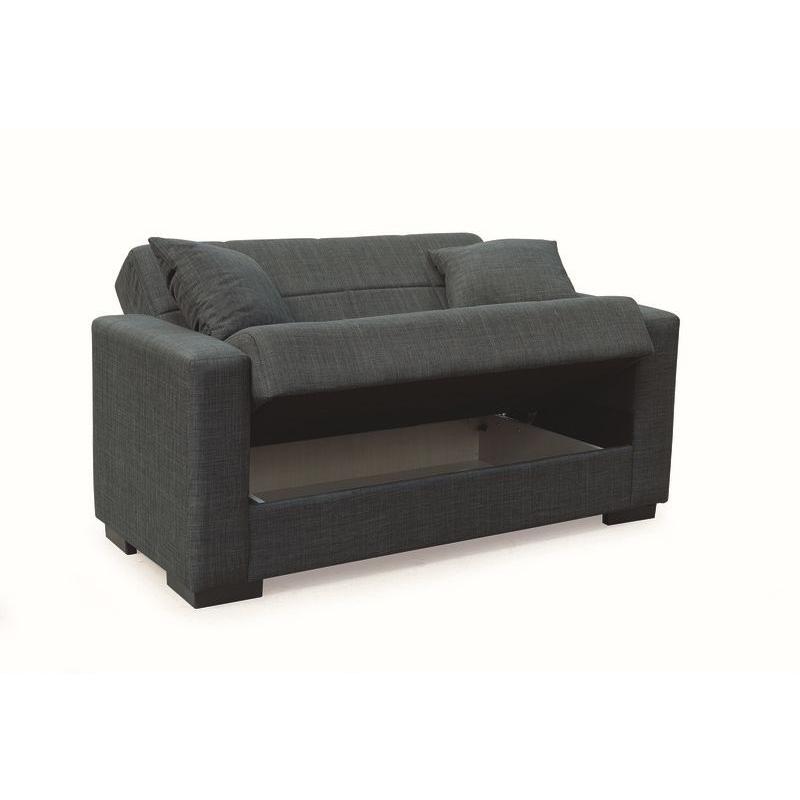 ROVER DARK GREY ΥΦΑΣΜΑ 2ΘΕΣΙΟΣ ΚΑΝΑΠΕΣ/ΚΡΕΒΑΤΙ ΜΕ ΑΠΟΘ.ΧΩΡΟ 150Χ80Χ75εκ. ROVER DARK GREY ΥΦΑΣΜΑ 2ΘΕΣΙΟΣ ΚΑΝΑΠΕΣ/ΚΡΕΒΑΤΙ ΜΕ ΑΠΟΘ.ΧΩΡΟ 150Χ80Χ75εκ.